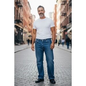 Wrangler Mens Regular Fit Blue Jeans Size 48x30‎ Denim Pants